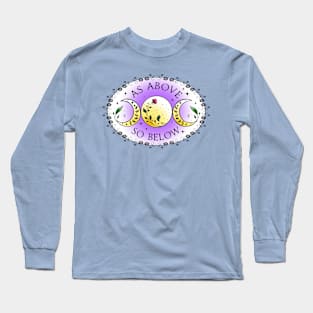 As above so below Long Sleeve T-Shirt